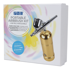 Portable airbrush kit gold - PME